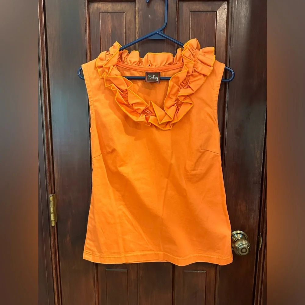 Haley Ruffle Tank Top - Picture 1 of 3